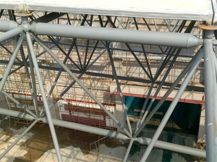 古交公安局网架天基板屋面